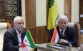 دیدار رئیس سازمان حج و زیارت و سفیر جدید عراق در ایران