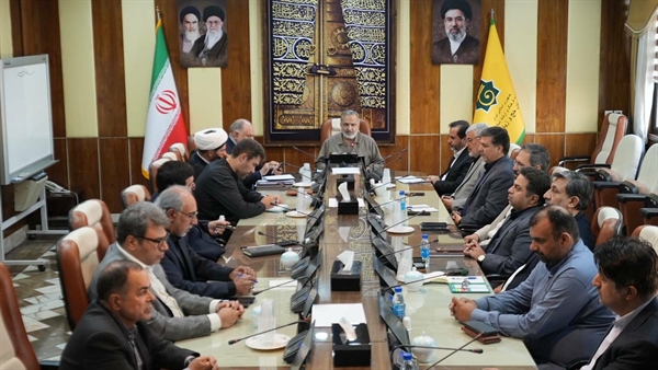 جلسه‌ی برخط رئیس سازمان حج وزیارت با مدیران استان‌ها، با حضور معاونان و مدیران سازمان