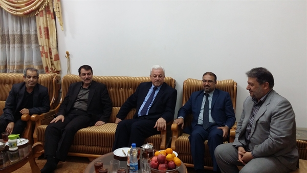 دیدار سفیر عراق از دفتر نمایندگی کنسولگری در حج و زیارت ایلام