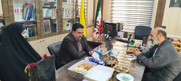 دیدار مدیر عامل شرکت زیارتی و شرکت مجری مهران سیر ایلام
